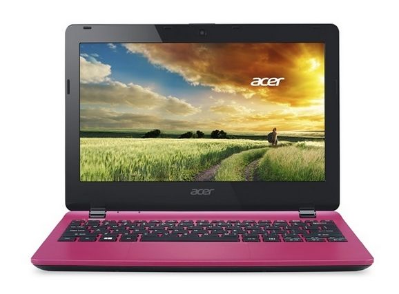 Netbook ACER Aspire E3-111-285L 11,6 /Intel Celeron N2830 2,16GHz/4GB/500GB/róz fotó, illusztráció : NX.MNUEU.001