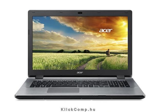 Acer Aspire E5 17,3  notebook i3-4005U acélszürke Acer E5-771-360L fotó, illusztráció : NX.MNXEU.017