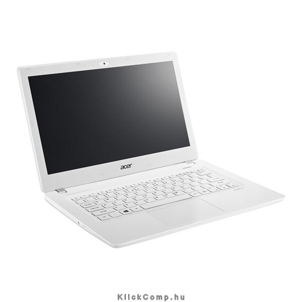 Acer Aspire V3 laptop 13.3  i3-5005U fehér Acer Aspire V3-371-334H fotó, illusztráció : NX.MPFEU.065
