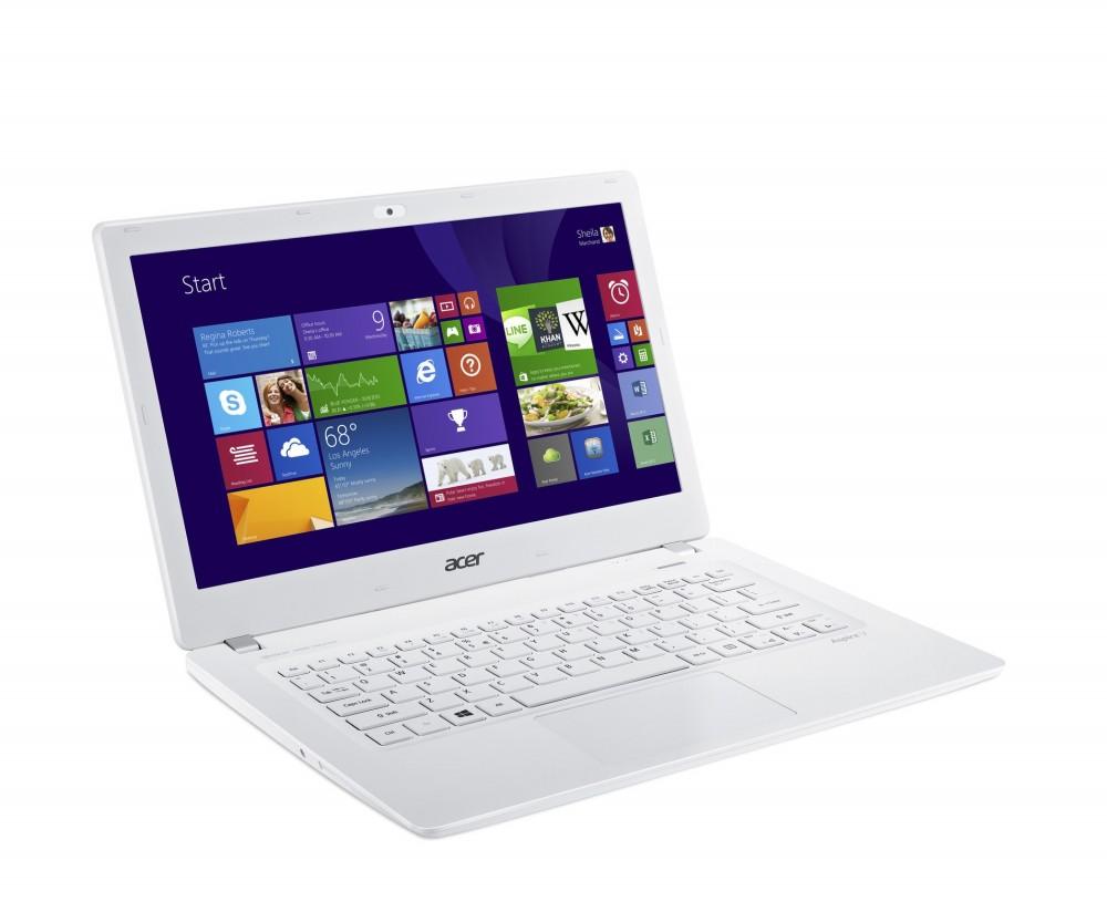 Acer Aspire V3 13.3  laptop i7-5500U 8GB 1TB fehér Acer V3-371-761D fotó, illusztráció : NX.MPFEU.070