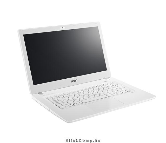 Acer Aspire V3 13.3  laptop FHD i7-5500U 8GB 240GB SSD fehér Acer V3-371-713F fotó, illusztráció : NX.MPFEU.072