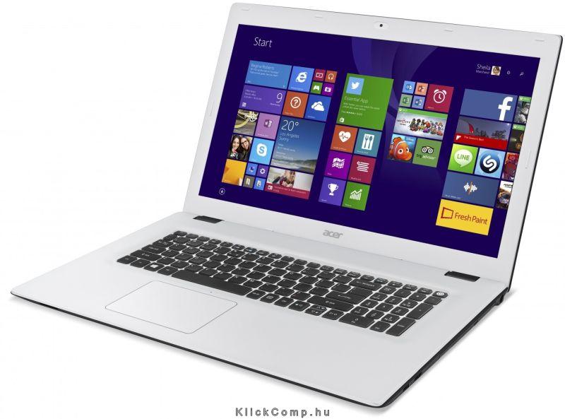 Acer Aspire E5 laptop 15.6  i3-5005U GF-920M fehér E5-573G-31DL fotó, illusztráció : NX.MW4EU.015