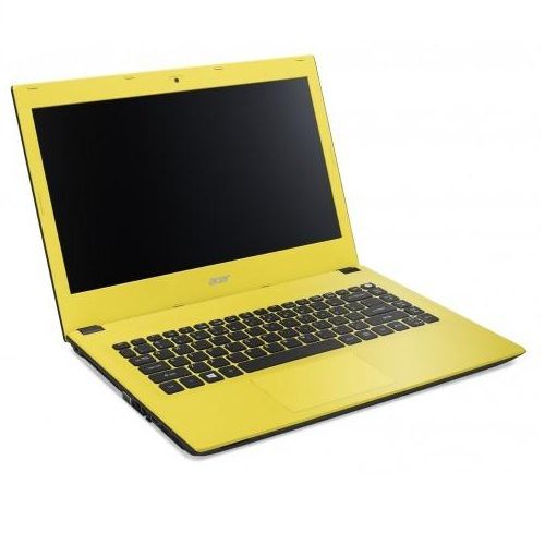 Acer Aspire E5 14  laptop N3215U sárga E5-473-C1E2 fotó, illusztráció : NX.MXLEU.003