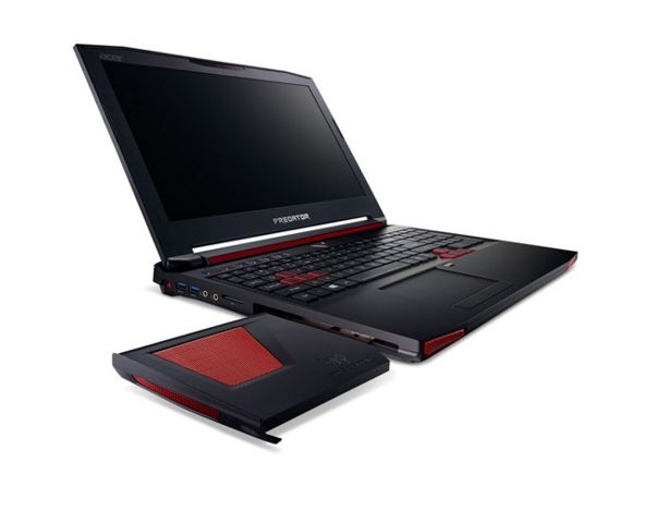 Acer Predator G9 laptop 15,6  FHD i7-6700HQ 16GB 2x512+1TB Win10 Home G9-591-75 fotó, illusztráció : NX.Q05EU.006
