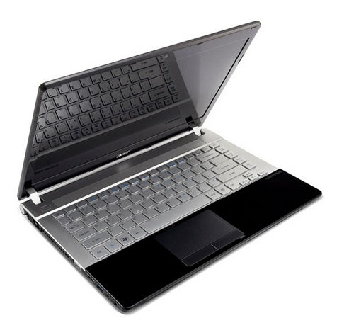 ACER V3-471G-53214G75MAKK 14  notebook i5-3210M 2,4GHz/4GB/750GB/DVD író/Fekete fotó, illusztráció : NX.RYSEU.002