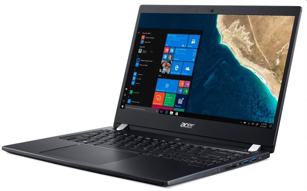 Acer TravelMate laptop 14  FHD IPS i5-8250U 4GB 256GB Int. VGA Win10 TravelMate fotó, illusztráció : NX.VHJEU.006