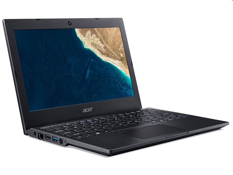 Acer TravelMate mini laptop 11,6  N5000 4GB 256GB fekete TravelMate TMB118-M-P2 fotó, illusztráció : NX.VHPEU.008
