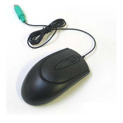 MOUSE OEM Kolink optikai egér 1 görgő, fekete PS2 (1 év) - Már nem forgalmazott fotó, illusztráció : OEM_MOA133B