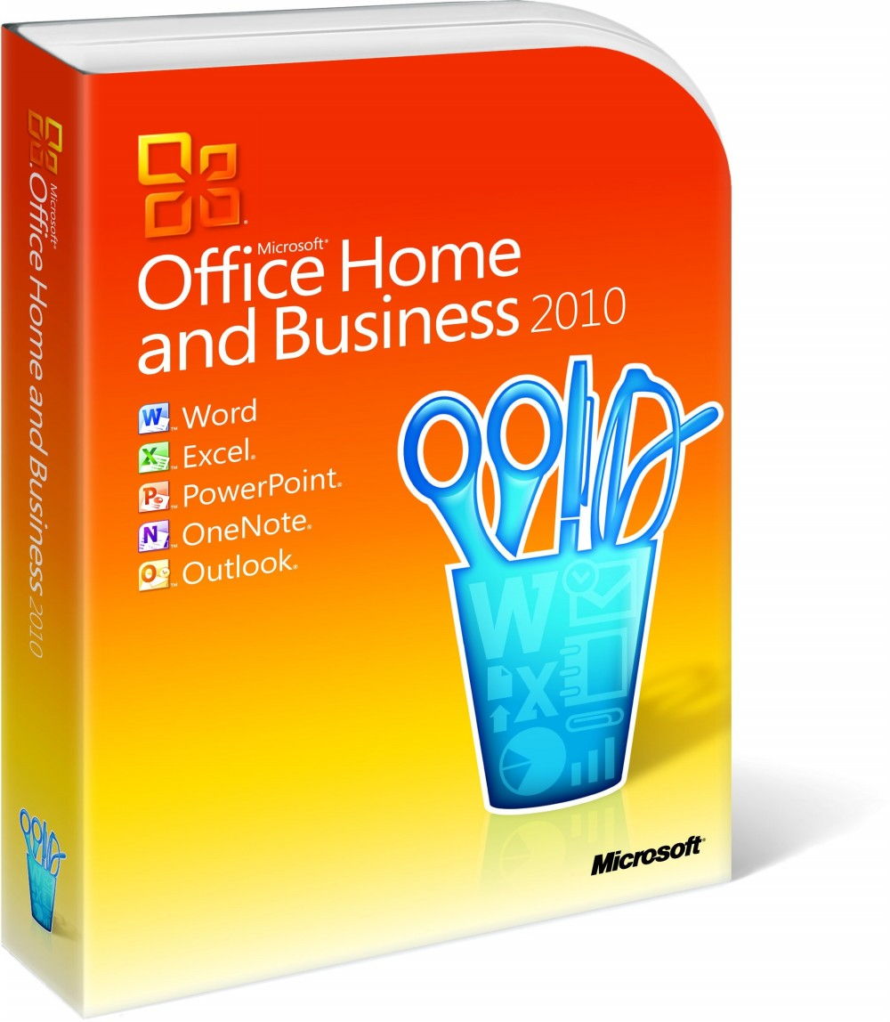 Microsoft Office Home and Business 2010 Hungarian PC Attach Key PKC Microcase fotó, illusztráció : OHB2010HU
