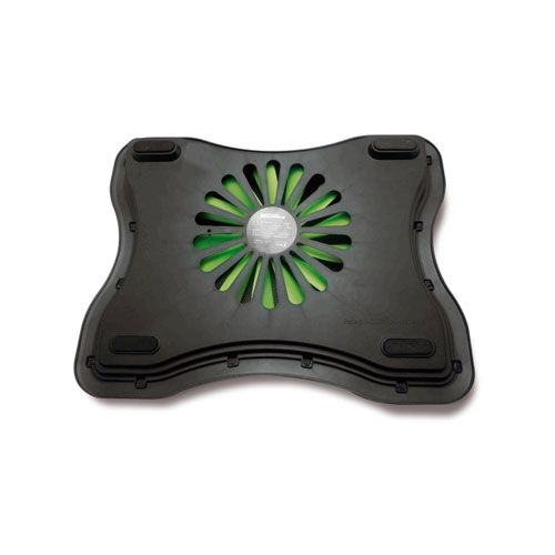 Notebook hűtő 1 ventilátoros 2 USB porttal fekete fotó, illusztráció : OMNCP8078B