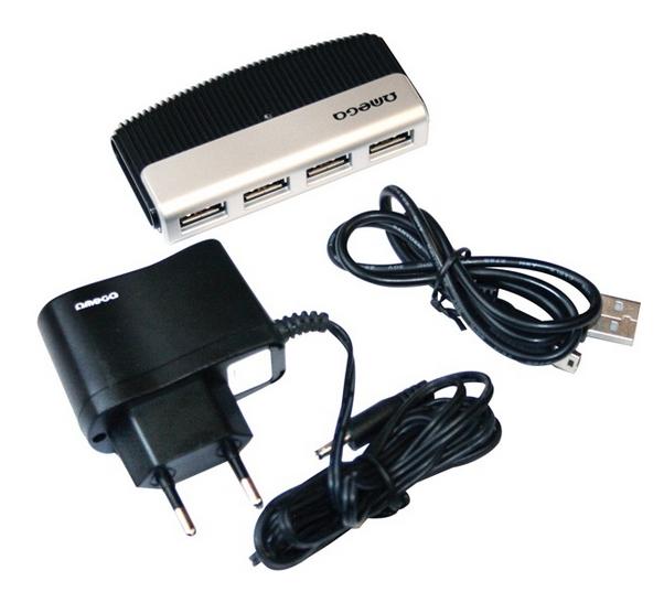 USB2.0 HUB 4 portos Aktív fotó, illusztráció : OUH24W