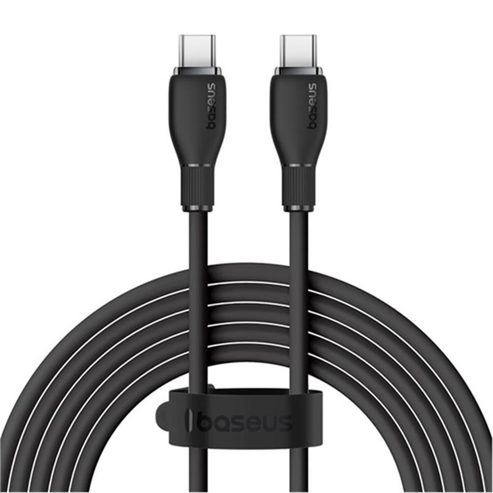 USB Type-C gyorstöltő adatkábel 100 W, PD, 480 Mbps, USB Type-C, 1,2 m fotó, illusztráció : P10355702111-B1