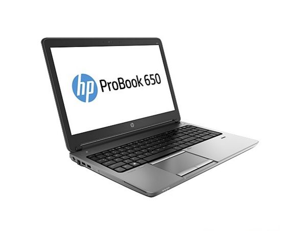 HP ProBook 650 G1 laptop 15,6  FHD i5-4210M 128GB SSD Win10Pro és Win7Pro feket fotó, illusztráció : P4T25EA