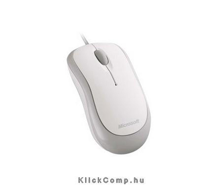 Egér USB Microsoft Basic Optical Mouse fehér fotó, illusztráció : P58-00058