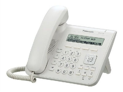 Panasonic KX-UT123NE SIP terminal 2 vonalas fehér VoIP telefon 1 + 1 év szerviz fotó, illusztráció : PANASONIC46398