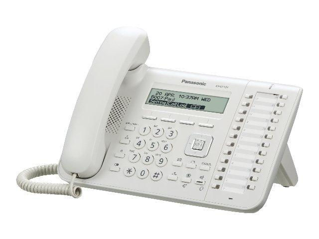 Panasonic KX-UT136NE SIP terminal 4 vonalas fehér VoIP telefon 1 + 1 év szerviz fotó, illusztráció : PANASONIC46402
