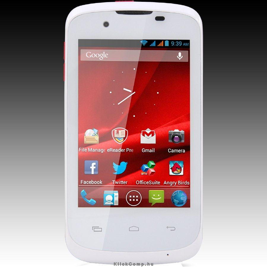 MultiPhone 3540 DUO: DUAL SIM, ARM Cortex A9 MediaTek MT6575 1.0GHz, Single Cor fotó, illusztráció : PAP3540DUOWHITE