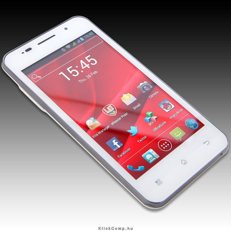 MultiPhone 4322 DUO: DUAL SIM, ARM Cortex A9 MediaTek MT6577T 1.2GHz, Dual Core fotó, illusztráció : PAP4322DUOWHITE