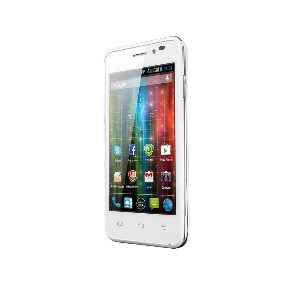 DUAL sim mobiltelefon 4  Cortex A5 QC kapacítiv multi-touch Adreno 203 fotó, illusztráció : PAP5400DUOWHITE