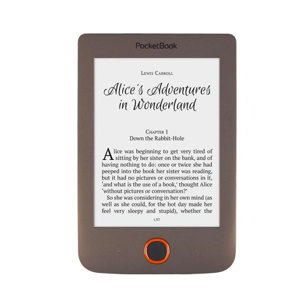 e-book olvasó 6  E-Ink 8GB wifi mUSB mSD olvasó POCKETBOOK PB615 BASIC LUX Barn fotó, illusztráció : PB615W-X-WW