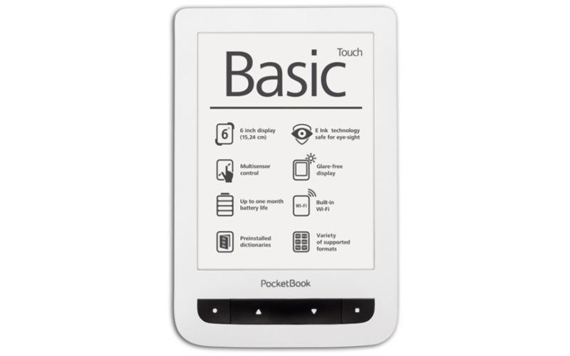 e-book olvasó 6  E-Ink Multi touch wifi Fehér fotó, illusztráció : PB624-D-WW