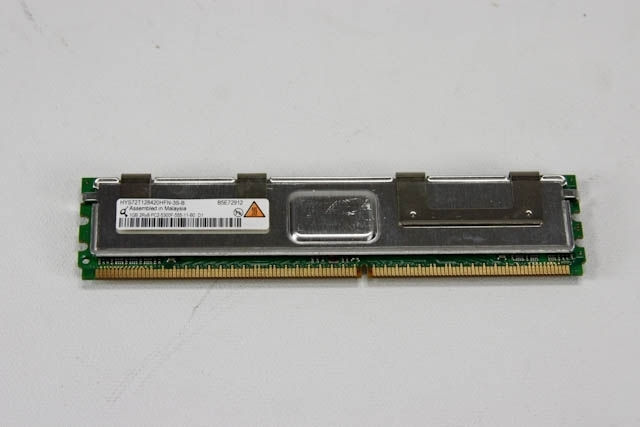 RAM 1 GB Használt szerver memória DDR2 667 ECC CL5 HP (1 hó gar) - Már nem forg fotó, illusztráció : PC2-5300F-555-11-B0