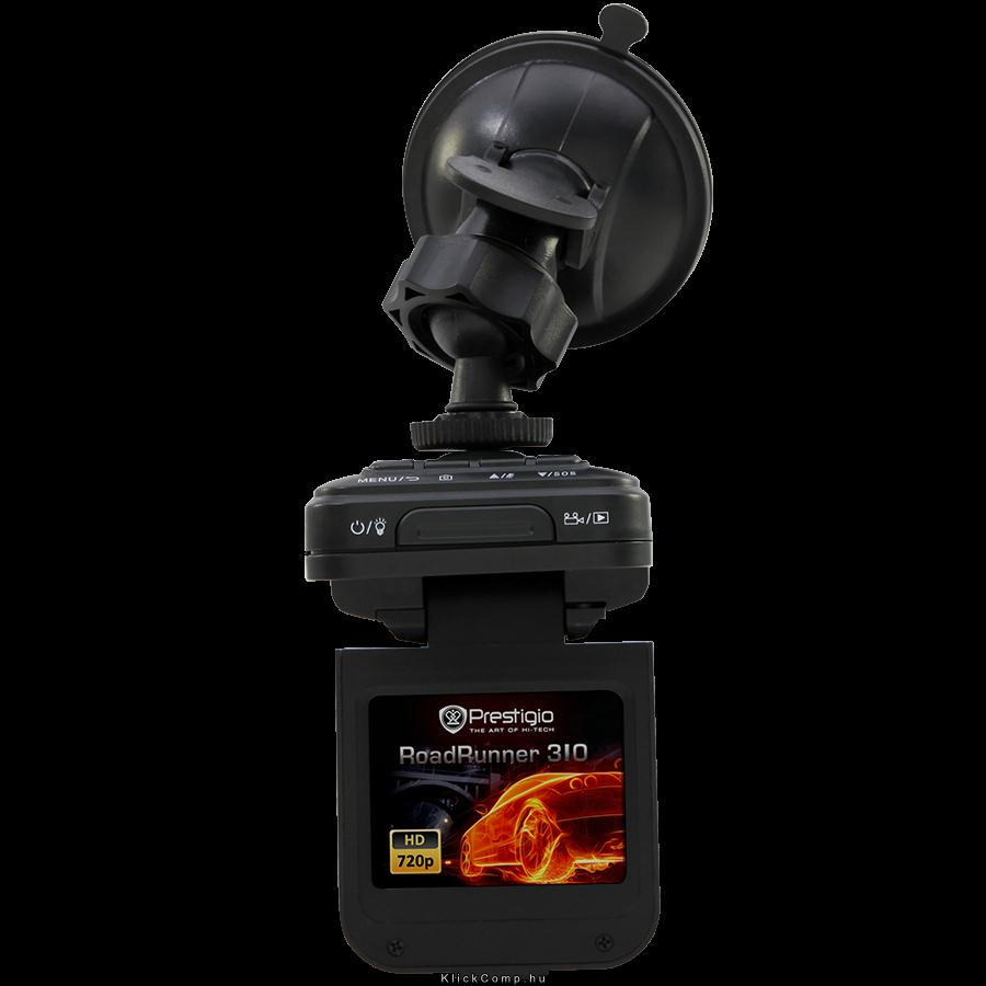 Car Video Recorder RoadRunner 310 1280 x 720 Video, 2  Display GREY Color fotó, illusztráció : PCDVRR310