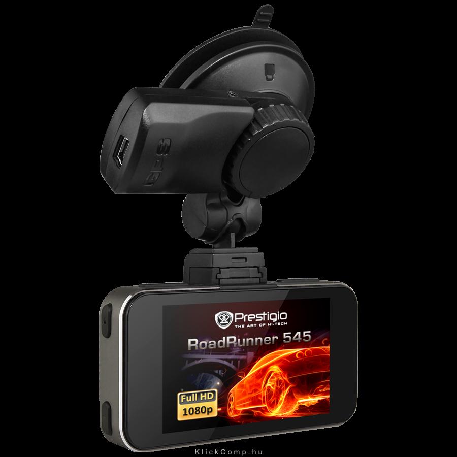 Car Video Recorder RoadRunner 545 1920x1080p@30fps ,2.7 inch, black +Gun fotó, illusztráció : PCDVRR545