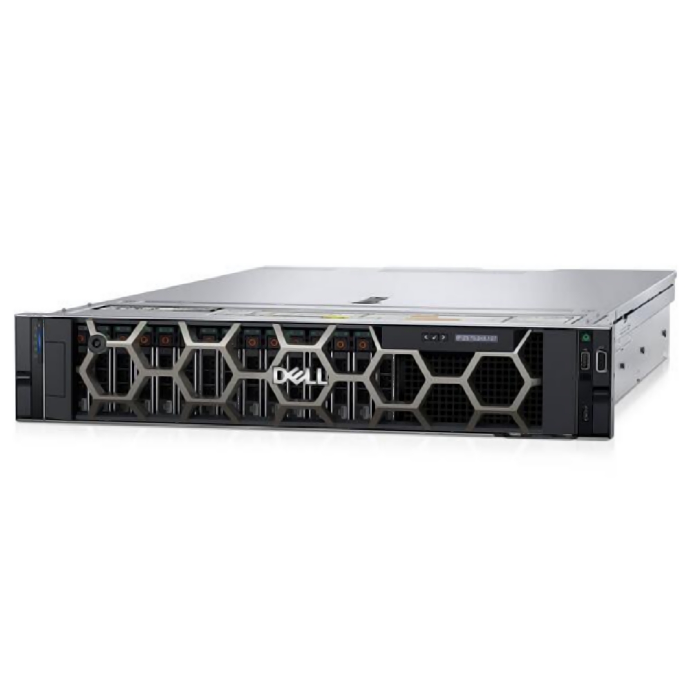 Dell PowerEdge R550 szerver 1xS4314 1x16GB 1x480GB H755 rack fotó, illusztráció : PER55010B