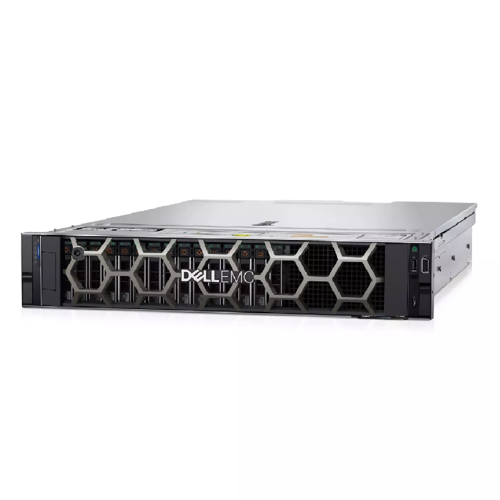 Dell PowerEdge R550 szerver 1xS4309Y 1x16GB 1x480GB H755 rack fotó, illusztráció : PER55013A