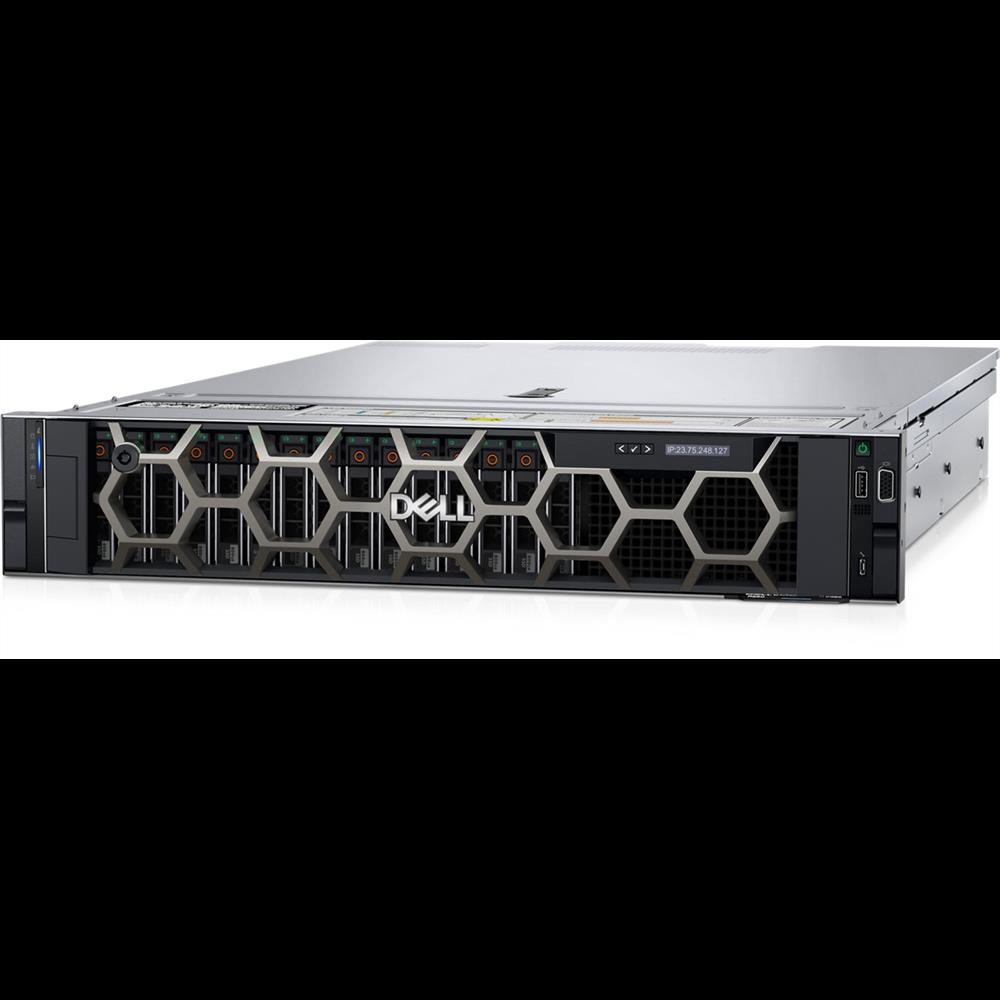 Dell PowerEdge R550 szerver 1xS4314 1x32GB 2x480GB H755 rack fotó, illusztráció : PER55014A