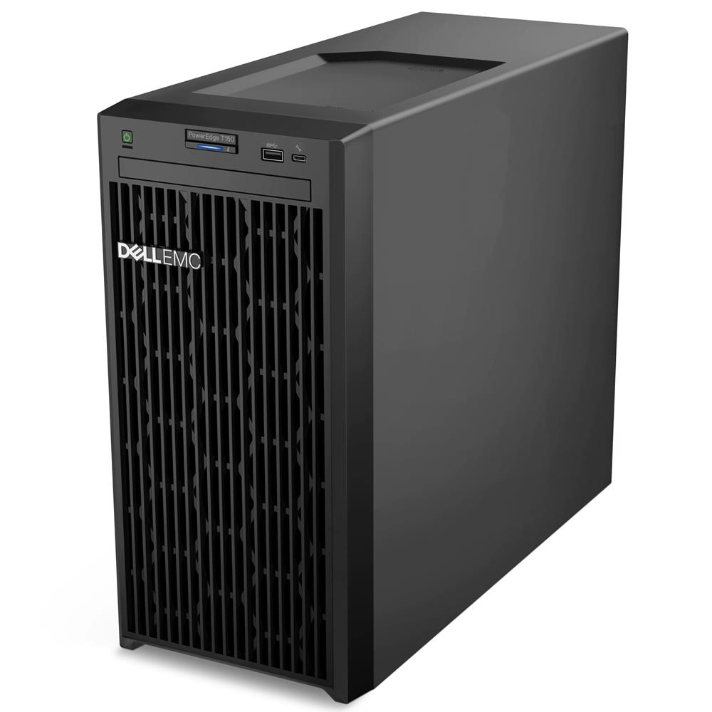 Dell PowerEdge T150 szerver 1xE-2336 1x16GB 1x480GB S150 torony fotó, illusztráció : PET1506A