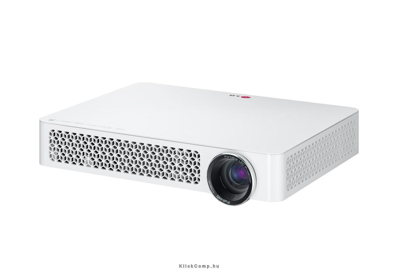 Projektor FullHD LED DLP; 1920x1080; 1000ANSI; 100.000:1; 40 @1.2m; HDMI; USBx2 fotó, illusztráció : PF80G
