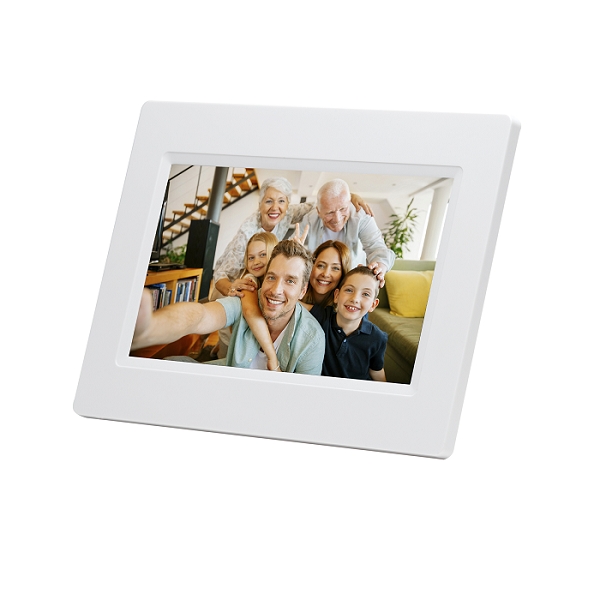 Digitális képkeret 7” IPS 1024×600 Wi-Fi Fehér Denver fotó, illusztráció : PFF-710WHITE