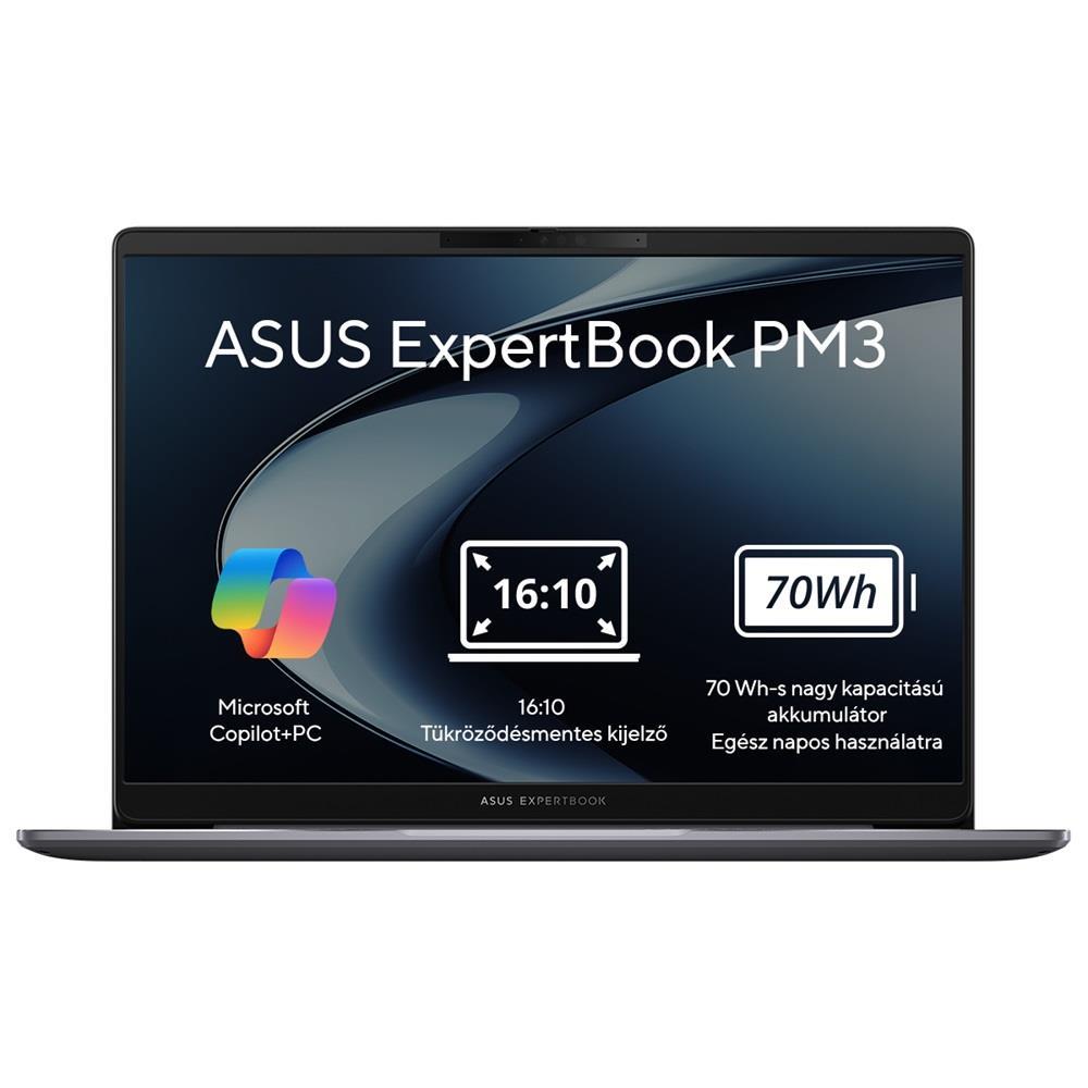 ASUS Expertbook laptop 16  1920x1200 Ryzen AI 5 330 16GB 512GB NOOS fotó, illusztráció : PM3606CKA-MB0198
