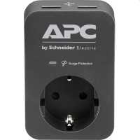 Túlfeszültségvédő APC PME1WU2B-GR SURGE PROTECTOR fekete PME1WU2B-GR Technikai adatok