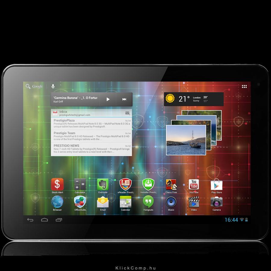 MultiPad 4 Quantum 10.1: ARM Cortex A9 Rockchip RK3188 1.6GHz, Quad Core, 1GB D fotó, illusztráció : PMP5101C_QUAD