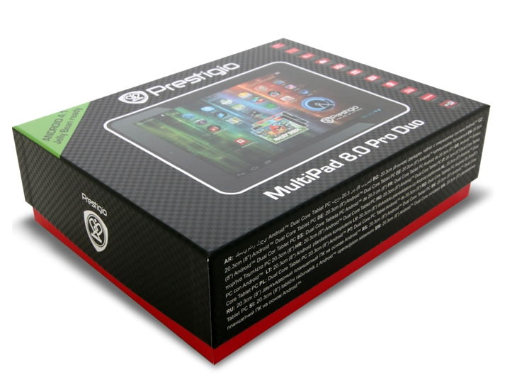 MultiPad 8.0 PRO DUO 8  kapacitív multitouch LCD, 1024x768, 8GB, DualCore 1.5GH fotó, illusztráció : PMP5580C_DUO