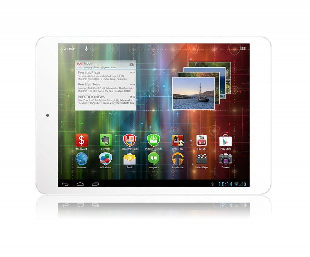 MultiPad 4 Quantum 7.85 3G 7.85 ,1024x768,8 GB,Android 4.2 Jelly Bean,Micro SDH fotó, illusztráció : PMP5785C3G_WH_QUAD