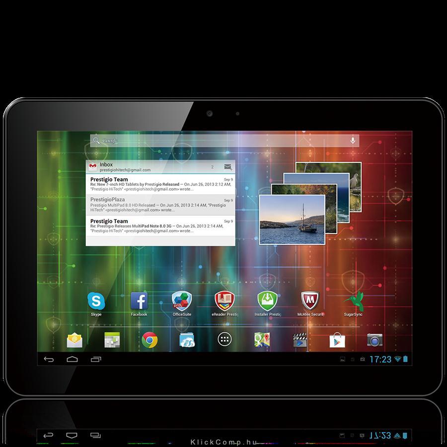 MultiPad 4 Ultimate 10.1 3G 10.1  MVA,1280x800,16GB,Android 4.2,QC 1.6GHz,QC GP fotó, illusztráció : PMP7100D3G_QUAD