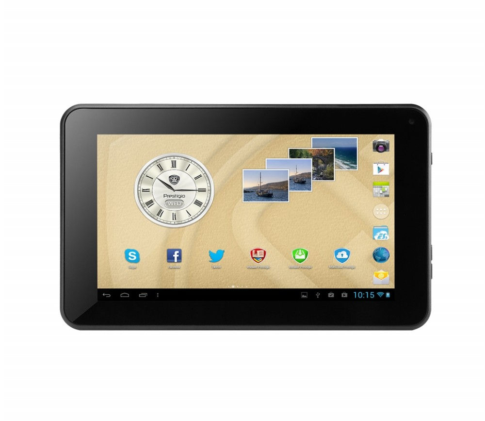 MultiPad 7.0 Ultra+ 7.0  LCD,800x480,4GB,Android 4.2,1GHz,512MB,3200mAh,Webcam, fotó, illusztráció : PMT3677_WI_B_BK