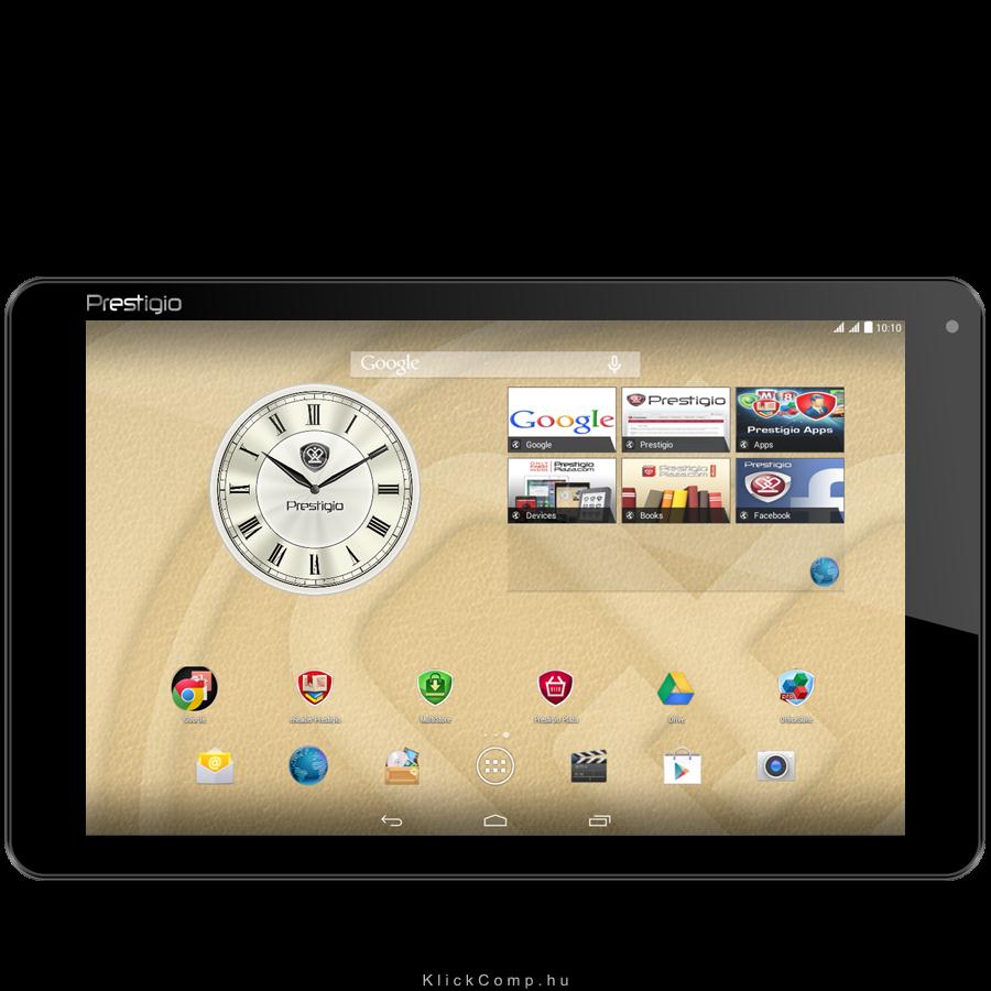 Tablet-PC 10.1   IPS 1280x800 3G 8GB Android 4.4 QC Black PRESTIGIO MultiPad Mu fotó, illusztráció : PMT5001_3G_C_BK_CIS