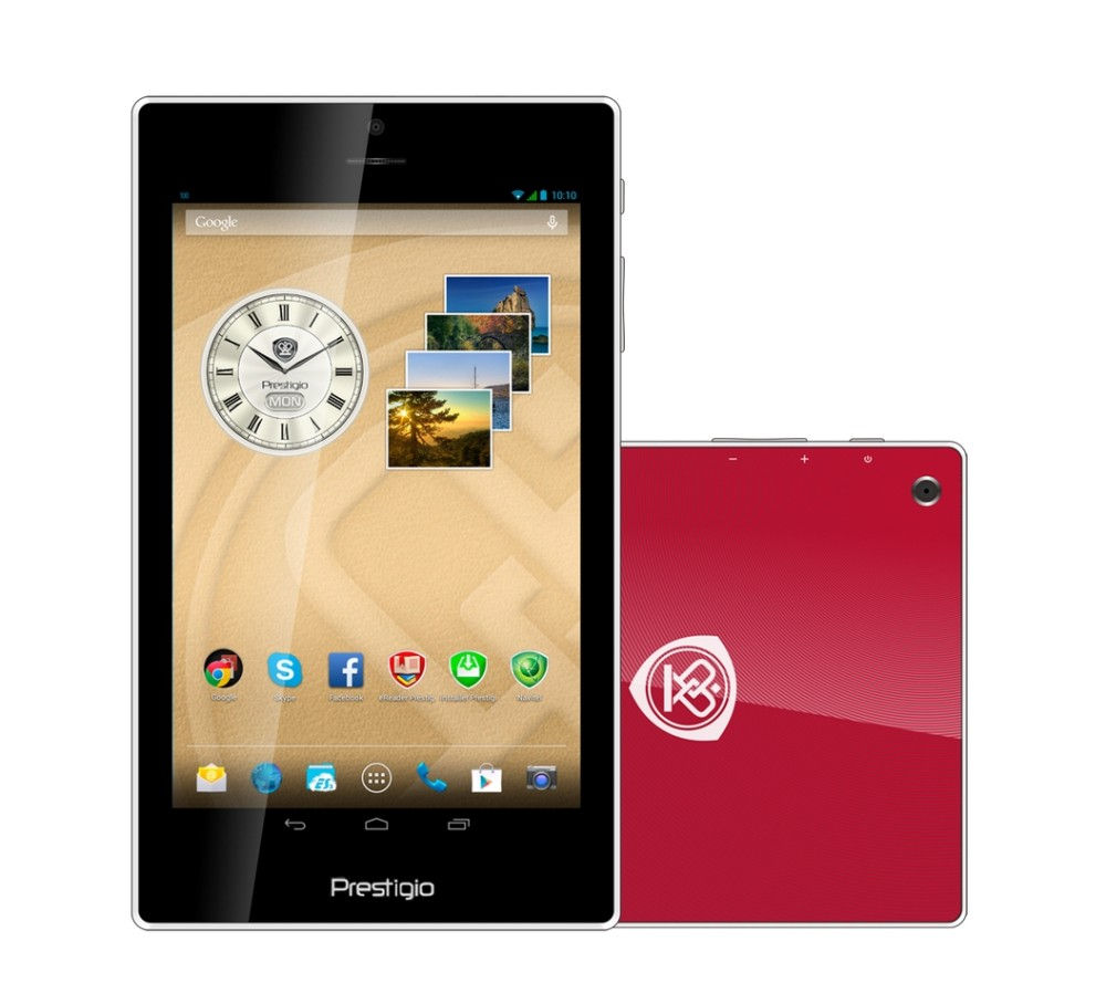 Tablet-PC 7.0   IPS 1280x800 3G 16GB Android 4.2 QC Red PRESTIGIO MultiPad Colo fotó, illusztráció : PMT5777_3G_D_RD