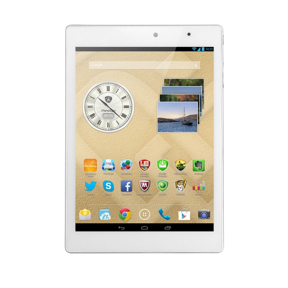 Tablet-PC 7.85   IPS1024x768 3G 16GB Android 4.2 QC White Retail PRESTIGIO Mult fotó, illusztráció : PMT7077_3G_D_WH