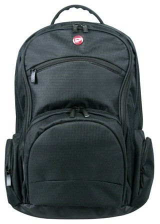 Notebook hátitáska 16  Aspen II Fekete new reversible rain cover, secret pocket fotó, illusztráció : PORT-110237