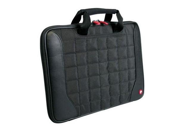 Notebook Skin 10-12  BERLIN SKIN BLACK, fekete fogantyúval + 2 zseb fotó, illusztráció : PORT-140172