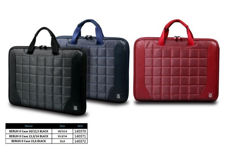 Notebook táska 10-12  BERLIN II BLACK fotó, illusztráció : PORT-140370