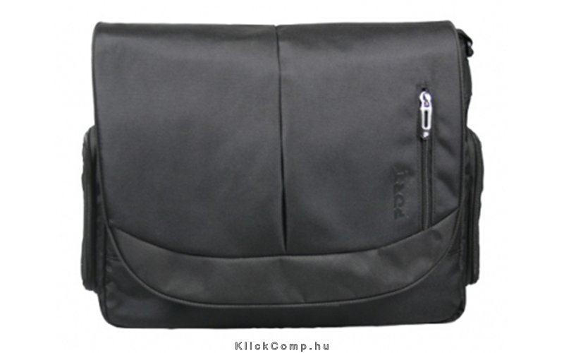 Notebook táska 16  OXFORD Messenger BLACK fekete Anyaga: 1200D Dark Gucci fotó, illusztráció : PORT-160062