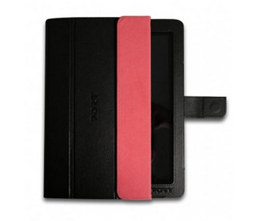 9,7  Tablet folió RENO Black/red iPad ll and New iPad fotó, illusztráció : PORT-201207