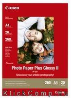 Canon Glossy Photo Paper Plus II 13x18cm 20 lap 260g fotó, illusztráció : PP201S2